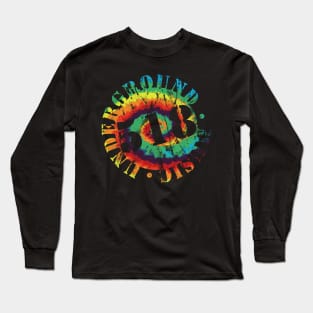 518 Tie Dye Circle Long Sleeve T-Shirt